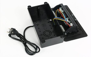 Toma de corriente de mesa emergente multifunción KLASS 2023 con cargador USB, toma de corriente FR para mesa de conferencias - Product Image 2