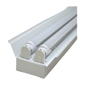 1.2M 1.5M led T5/T8 ışık yayan diyot uydurma 4ft 5ft reflektör ile led tüp demir konut tek çift G13 led tüp tutucular - Product Image 3