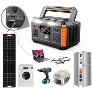 Generador Solar UPS portátil USB tipo C de CA para el hogar, Camping al aire libre, Panel Solar inalámbrico, fuente de alimentación para coche, fuente de alimentación incluida - Product Image 2