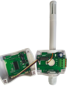 Sensor de temperatura y humedad del higrómetro de salida Modbus RS485 de mejor diseño con pantalla en Control Automático HVAC - Product Image 5