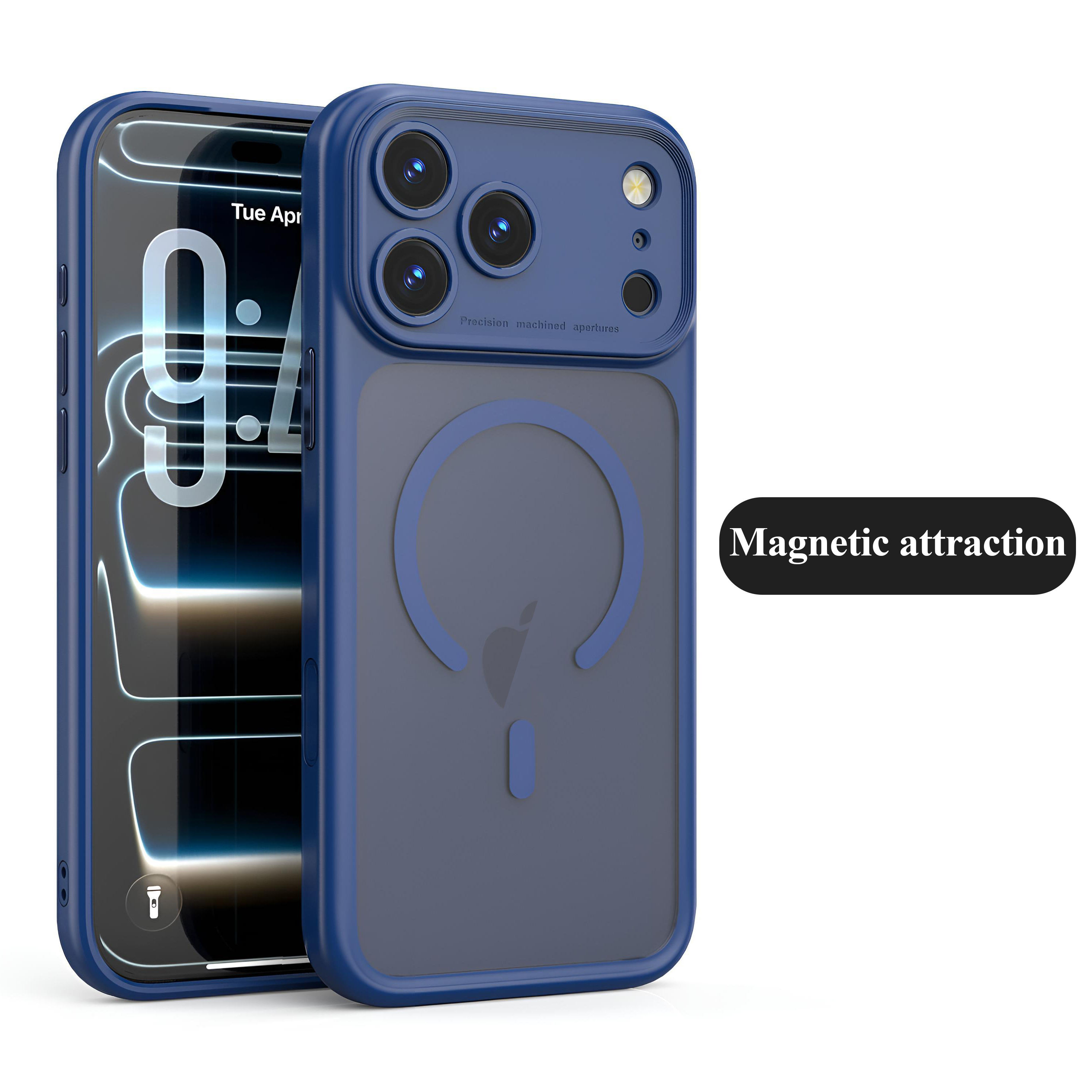 สีน้ำเงิน - แม่เหล็ก