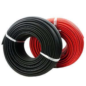 PV không thấm nước cáp năng lượng mặt trời đen đỏ solarcable cho tấm pin mặt trời dây cáp & lắp ráp Cáp - Product Image 5