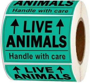 Fragile Stickers Roll Packing Labels Handle With Care This Side <strong>up</strong> Strong <strong>Adhesive</strong> for Box Shipping and Moving - Product Image 3