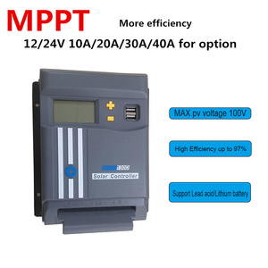 Контроллер заряда солнечной батареи, печатная плата OEM MPPT130D 10A/20A/30A/40A, контроллер свинцово-кислотной/литиевой солнечной батареи MPPT - Product Image 2