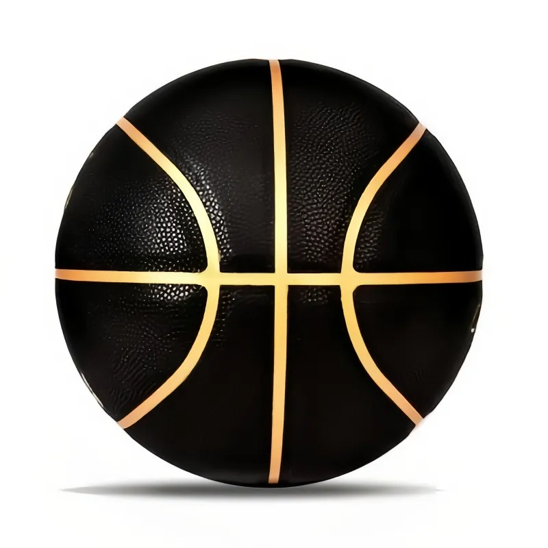 Yüksek kalite özel logo Pu kalite kendi boyutu özelleştirmek 7 basketbol topu