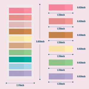 Juego Personalizado de Bloc de Notas de Diferentes Tamaños Sticky Note Tabs Marcapáginas Papel con Colores Brillantes Autoadhesivo - Product Image 1