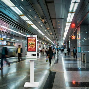 23.6/27/32 Inch Self Service Order Kiosk Online Ordering Kiosk Payment <strong>Display</strong> POS <strong>Software</strong> in Restaurant Mobile APP <strong>Management</strong> - Product Image 4