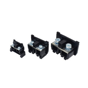 Bloque de terminales de alta corriente, placa de cableado de distribución de energía, enchufe de Material de latón y cerámica de cobre, 20A30A, 1 unidad - Product Image 1