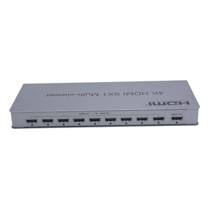 4K 9x1 <strong>HDMI</strong> Quad Multi-viewer seamless switcher 9 <strong>input</strong> 1 <strong>output</strong> - Product Image 4