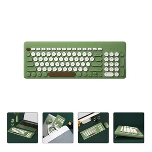 Juego de teclado y ratón inalámbricos de gran oferta, tecla redonda silenciosa, ratón de teclado de 96 teclas para Mac IOS - Product Image 6
