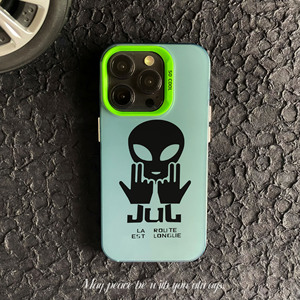 เคสโทรศัพท์ดีไซเนอร์สีสันสดใสสำหรับ iPhone 11 12 13 MINI 14 15 PLUS 16 PRO MAX jul coque เคสมือถือ PC - Product Image 3