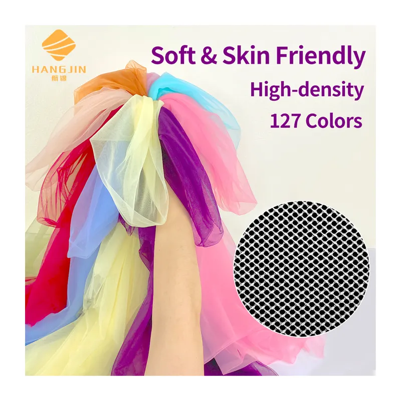 100% NYLON 45Yards 160CM Wide Color Tulle Fabric Bolt tutu Dress tulle mesh fabric