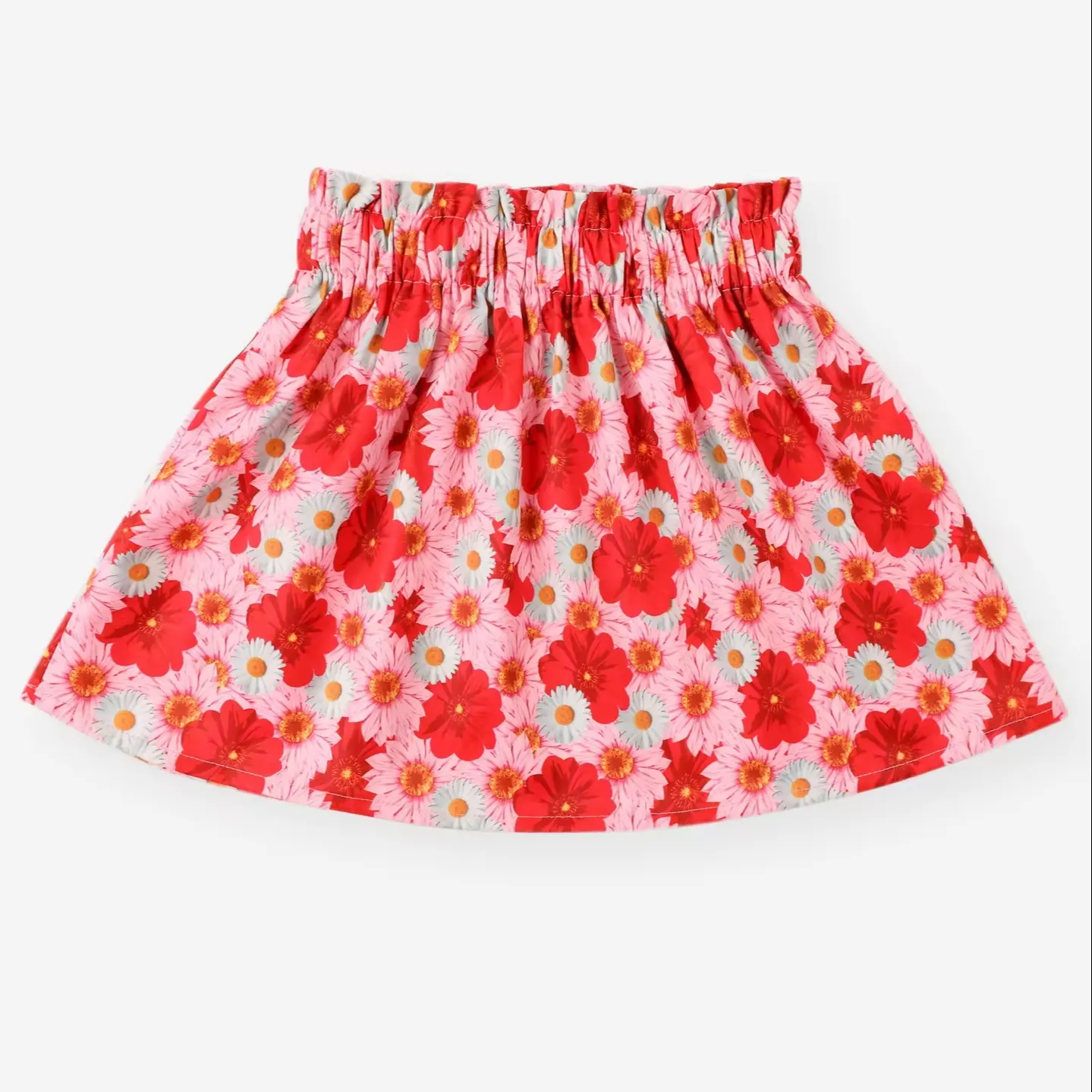 Cung cấp xuyên biên giới của trẻ em đa năng của váy cho tất cả các mùa hoa hướng dương in cô gái 'Ruffle váy
