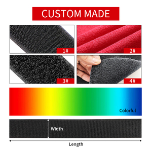 China Factory Price Soft Fabric Breathable <strong>Hook</strong> <strong>and</strong> <strong>Loop</strong> Adjustable Stretch <strong>Elastic</strong> <strong>Loop</strong> Strap for Garment - Product Image 5