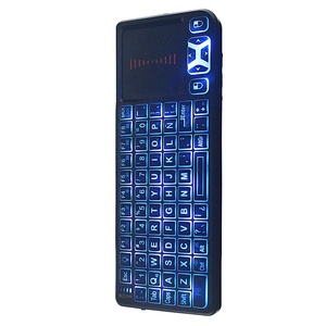 SUNGI T11 2.4G Wireless Mini <strong>Keyboard</strong> Touchpad Backlit Laser Projection <strong>Keyboard</strong> Remote <strong>Control</strong> for <strong>Android</strong> Tv Box / Projector - Product Image 2
