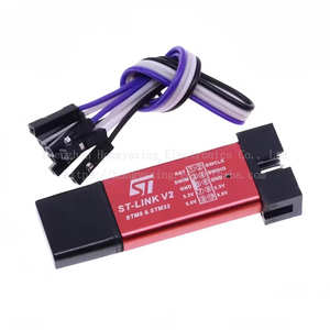 ST LINK Stlink ST-Link V2 Mini STM8 STM32 Simulator Download Programmer <strong>Programming</strong> With Cover DuPont Cable ST Link V2 - Product Image 3