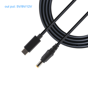 1M 2M 5m长度定制DC至USB C型电源适配器转换器笔记本电脑电源连接器DC公至USB C公适配器 - Product Image 4