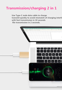 Brand New TYPE-C <strong>to</strong> USB3.0 OTG Adapter Converter Mobile Phone Charging Head TPC Connector for Laptop DC Output OTP Protection - Product Image 4