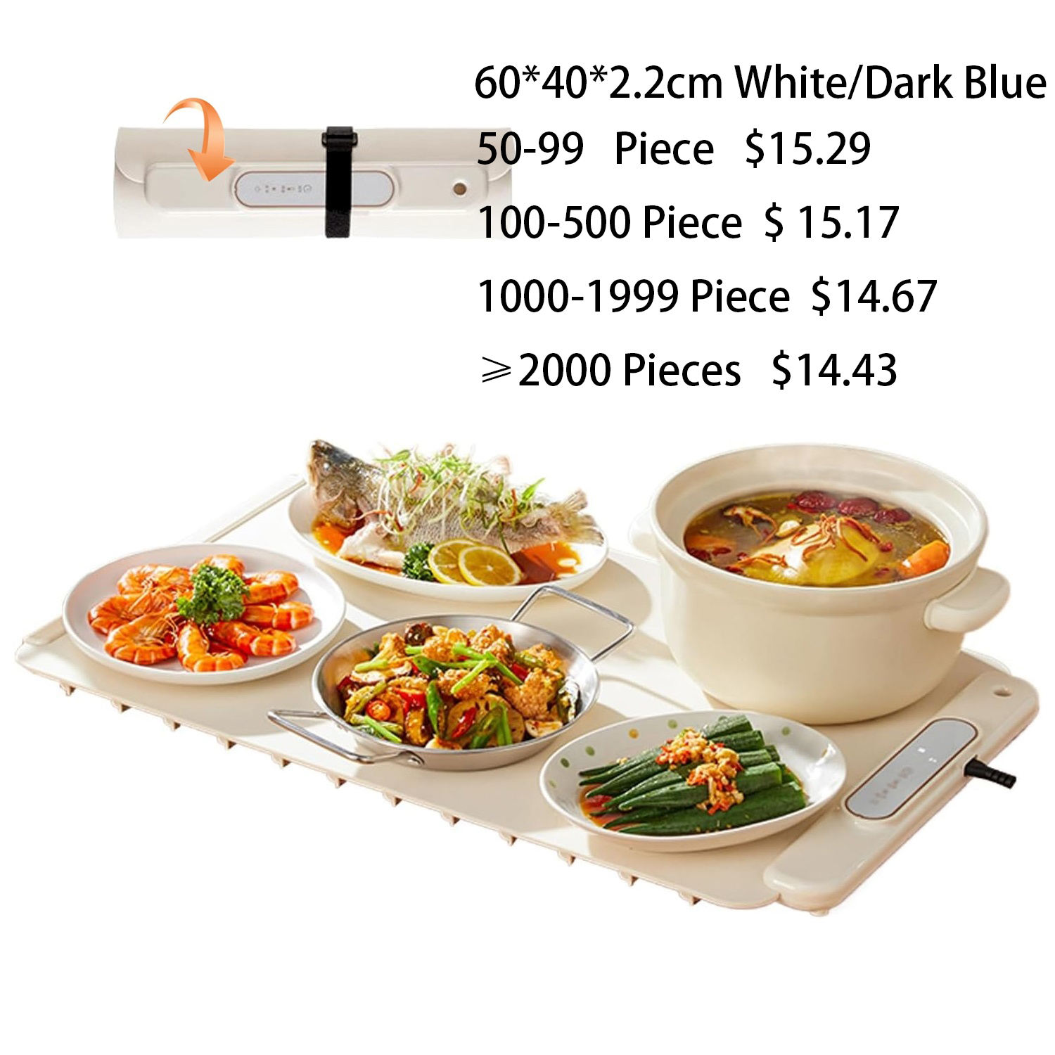 60*40*2.2ซม. 300W/100V