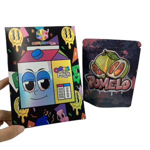定制印刷3.5克花纸盒谷物棒包装纸板穿孔流行展示盒 - Product Image 2