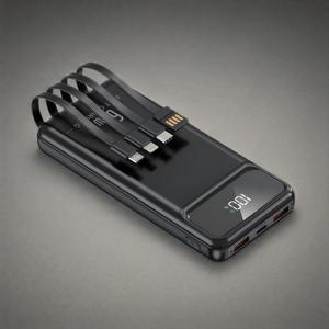 Banco de energía multipuerto de 10.000 mAh-Salida total de 100W 4 Dispositivos Carga rápida simultáneamente - Product Image 4