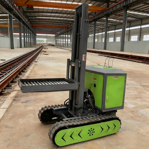 Mesin Bensin <span class=keywords><strong>Forklift</strong></span> perayap hidrolik 0.5 Ton dengan pompa & Motor inti Radius putar pendek bantalan roda gigi PLC - Product Image 2