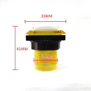 Interruttori a pulsante rettangolari per Console di gioco con pulsante illuminato colorato quadrato piccolo da 33mm - Product Image 5