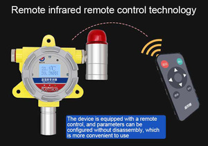 Transmisor de temperatura de humedad en línea RS485 fijo Sensor de monitoreo de temperatura industrial con alarma - Product Image 6