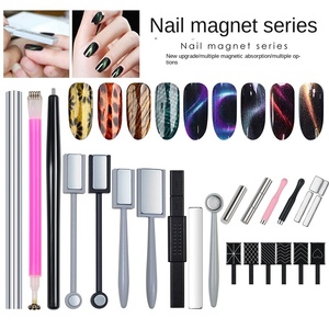 Nghệ Thuật Cộng Với Nghệ Thuật Mạnh Mẽ Từ Mèo Của Mắt Nam Châm Sơn Móng Tay Gel Ưa Thích Đa Chức Năng Biểu Tượng Tùy Chỉnh Móng Tay Nghệ Thuật Bút Bán Buôn - Product Image 2