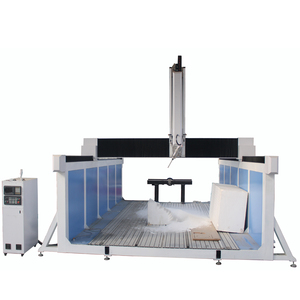 Velocidad rápida de espuma cnc router 3d máquina de trabajo de 4 ejes swing cabeza de 5 ejes para 3d EPS de fresado del molde kit de - Product Image 3