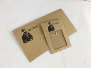 Kunden spezifische Größe biologisch abbaubares Recycling papier Versand umschlag Dokument Kraft papier umschläge mit Schnur und Knopf - Product Image 5