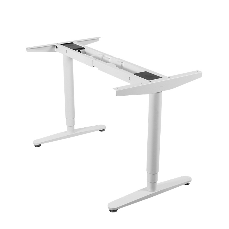 Cadre de table élévatrice inversée à 3 sections et double moteur 2DRF3 (tube rond)