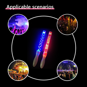 Le vendite calde hanno personalizzato il Logo Party Event DMX 512 programmabile a LED lampeggiante a bacchetta per luci da concerto - Product Image 6