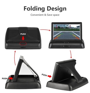 Car Monitor 4.3&quot; <strong>Display</strong> for Rear View Camera Foldable Color TFT <strong>LCD</strong> 4.3 Inch HD Screen for Car Reverse - Product Image 5