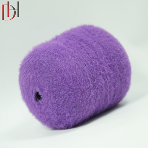 Tùy Chỉnh 2Cm Giả Chồn Lông Sợi Màu Sắc Ưa Thích Dệt Nhuộm Đôi Xoắn Độ Bền Cao Polyester/Nylon Crochet Đan - Product Image 3