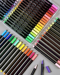 12/18/24/32 Màu Sắc Nghệ Thuật Phác Thảo Đánh Dấu fineliner Bút Thiết Lập Tốt Tip Không Thấm Nước Nhanh Chóng Khô Sơn Đánh Dấu fineliner Bút Cho Vẽ - Product Image 5