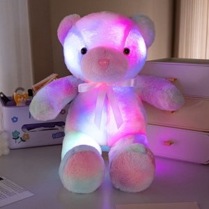 Factory Wholesale Light up 30Cm <strong>Plush</strong> Stuffed Animal Colorful Plushie Toy Led Teddy Bear for Valentine - Product Image 3