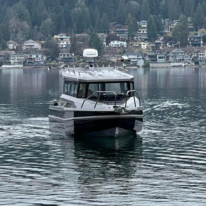 Deniz kral 25ft kolay zanaat XL kabin ucuz yat lüks dıştan takma Motor V gövde alüminyum balıkçı teknesi satılık avustralya - Product Image 4