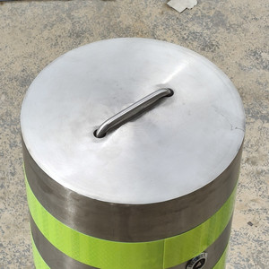 Bán buôn thép ngoài trời an toàn giao thông bollard cho đường cao tốc sân bay-kim Loại an ninh bài viết rào cản giao thông - Product Image 3