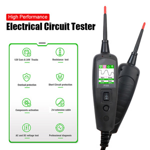 汽车电路测试仪12V/24v电气系统诊断工具电源探头套件电压/电阻测试仪