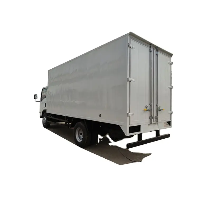 used condition isuzu 10tons van truck on hot sale