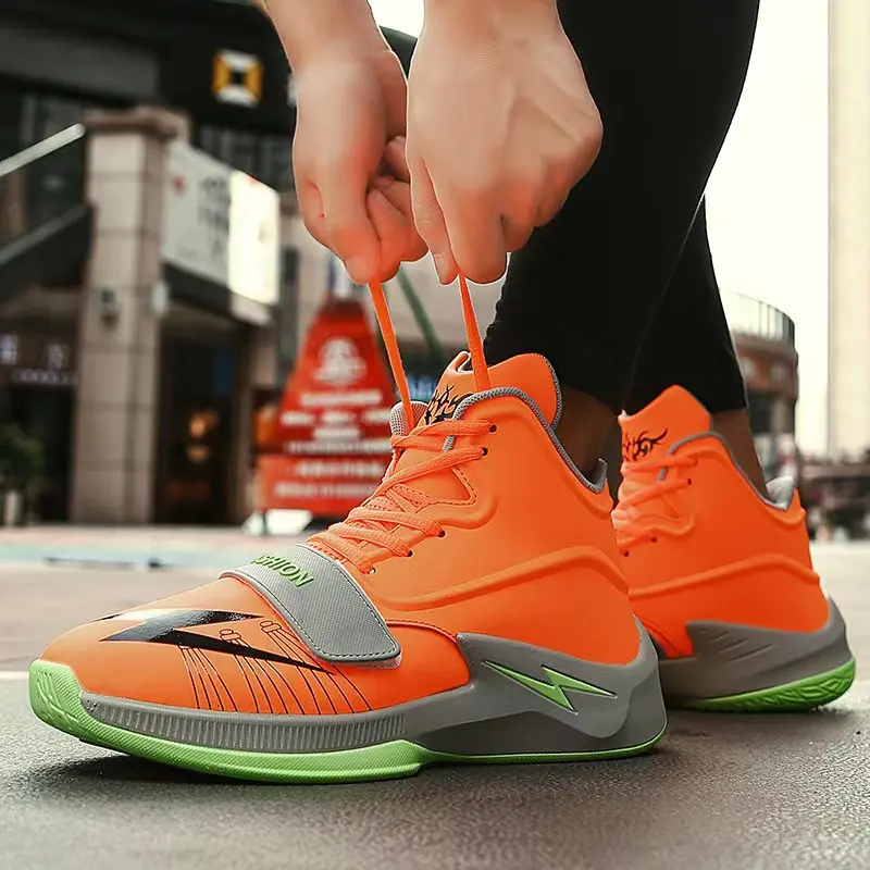 Zapatillas de baloncesto para hombre, calzado deportivo de alta calidad, diseño de china, al aire libre, novedad