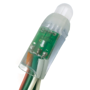 WS2811 адресуемые RGB светодиодные пиксели световые струны 12 мм Рассеянный цифровой изменяющий цвет светодиодный модуль IP68 рейтинг ПВХ медный корпус - Product Image 2