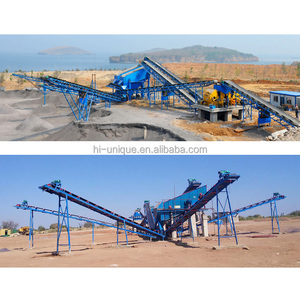Komple Set madencilik kaya taş kırıcı ekipmanları, 100Tph granit kuvars taş kırıcı hattı, agrega beton kırma tesisi - Product Image 1