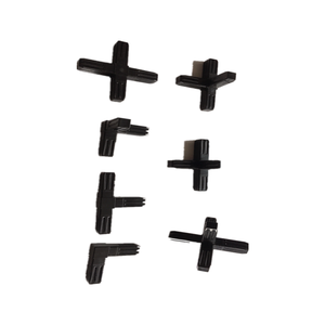 2Way มุมแกนเหล็ก25มิลลิเมตรหลอดสแควร์เชื่อมต่อสำหรับ25มิลลิเมตรหลอดสแควร์ระบบที่กำหนดเองโลหะแสตมป์ - Product Image 2