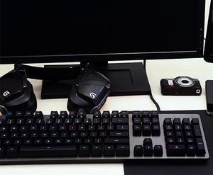 Logitech (G) G512-Teclado mecánico para videojuegos con cable retroiluminación RGB de tamaño completo, Teclado mecánico para comer pollo - Product Image 6