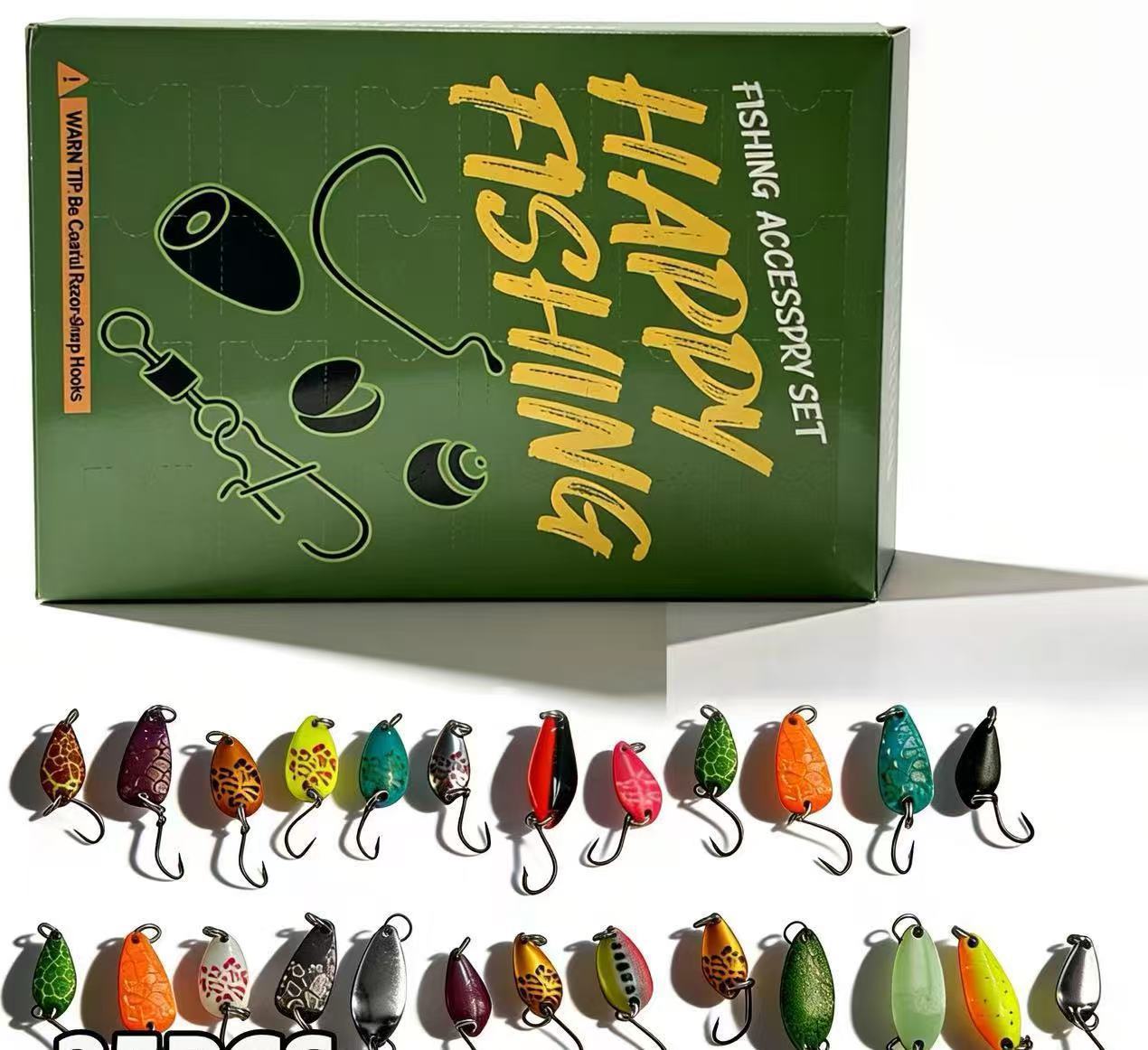 Juego de 24 lentejuelas con forma de boca de caballo.