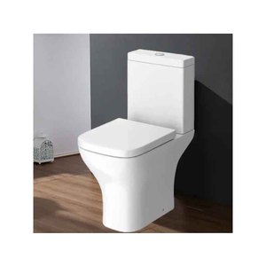 OEM Modernos Lavabos Waschbeckenツーピースデザイントイレ、滑らかな表面セラミックSalle de Bain Meuble Western Toilet Toilett - Product Image 1