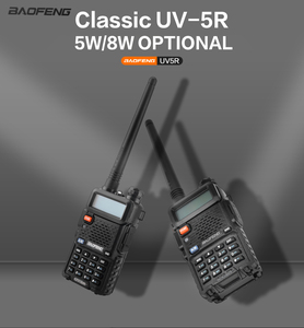 Baofeng-Radio digital CB de 27MHz, radio bidireccional de doble banda, con tornillos UV 5R, DMR, comunicador UV5R Plus, 8W - Product Image 3