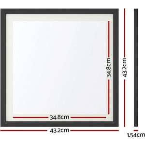 กรอบรูปสี่เหลี่ยมขนาด20*20 30*30 40 40*40พร้อมแผ่นรองสีสันสดใสออกแบบได้ตามต้องการขนาดสี - Product Image 2